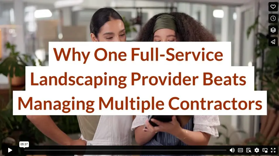 Why One Full-Service Landscaping Provider Beats Managing Multiple Contractors