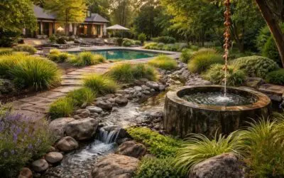 Elevate Your Modern Luxury Landscape with Permaculture Water Design