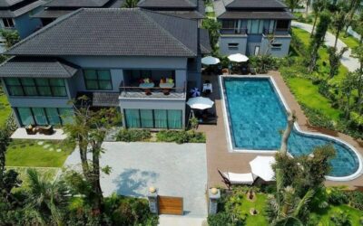 Blending Trees Naturally into Luxury Contemporary Landscape Designs