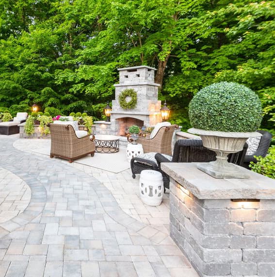 Softscape and hardscape maintenance