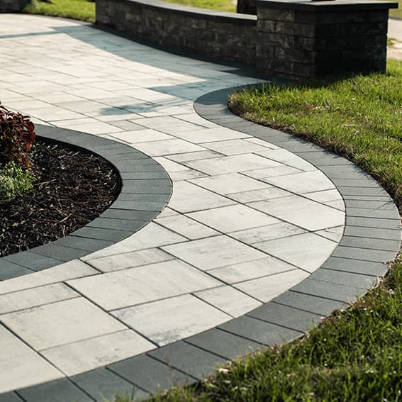 Front Walkways Installation