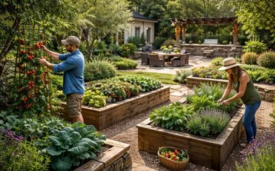 The Rise of Edible Gardens in Upscale Landscape Design